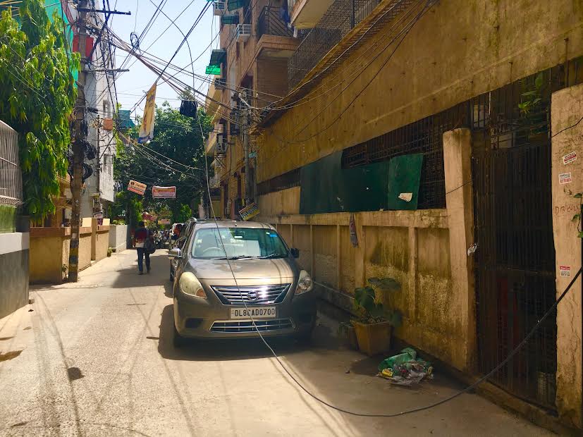 インドのバザール,